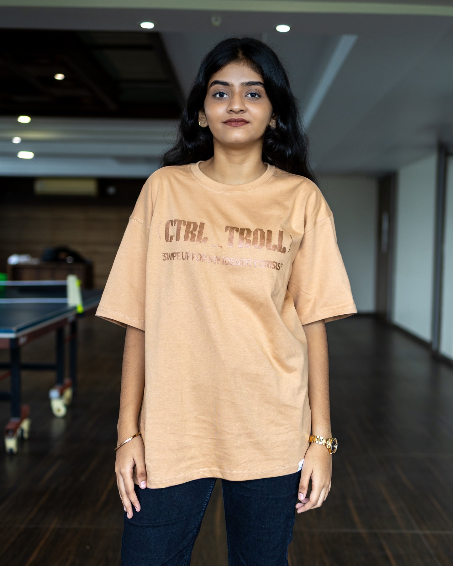 CTRL_TROLL – “Swipe Up for My Identity Crisis.” Unisex T-Shirt