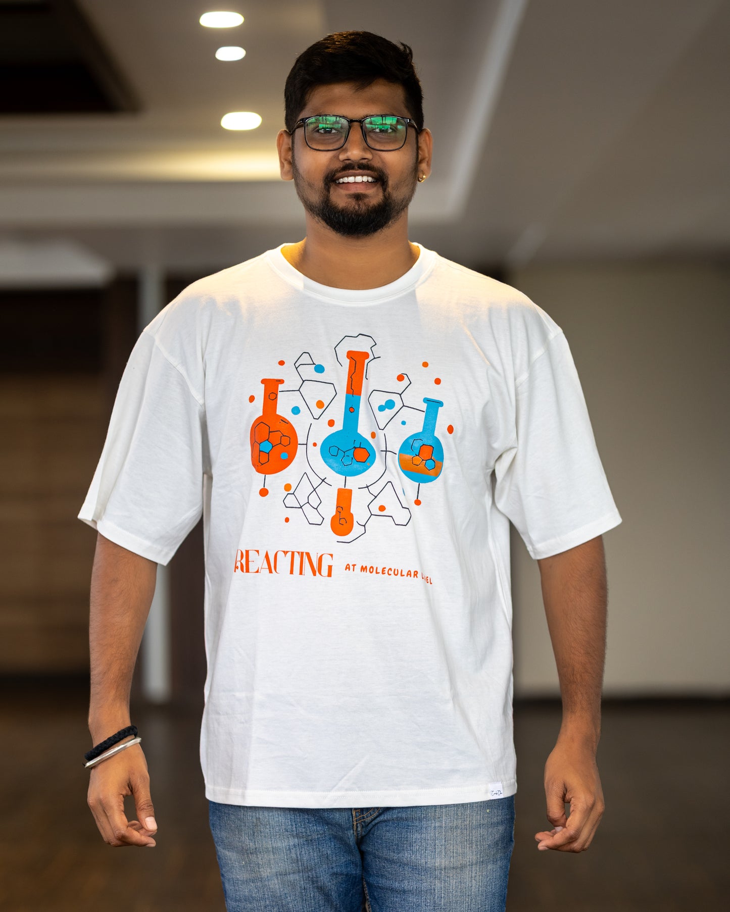 Reacting at Molecular Level Unisex T-Shirt