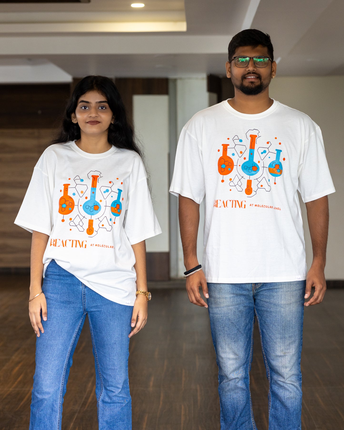 Reacting at Molecular Level Unisex T-Shirt