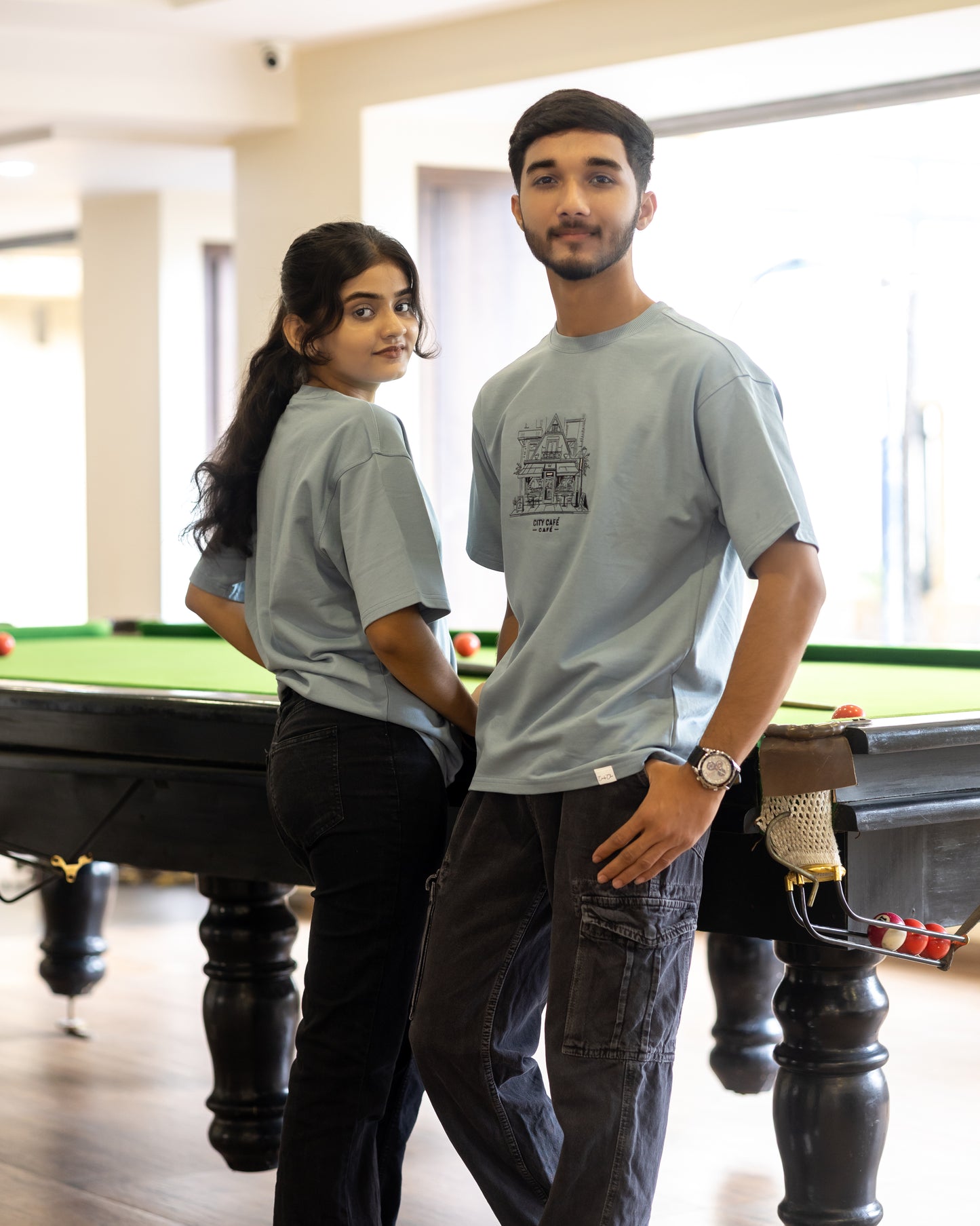 CITY CAFÉ – 'Sip Into Style' Unisex T-shirt